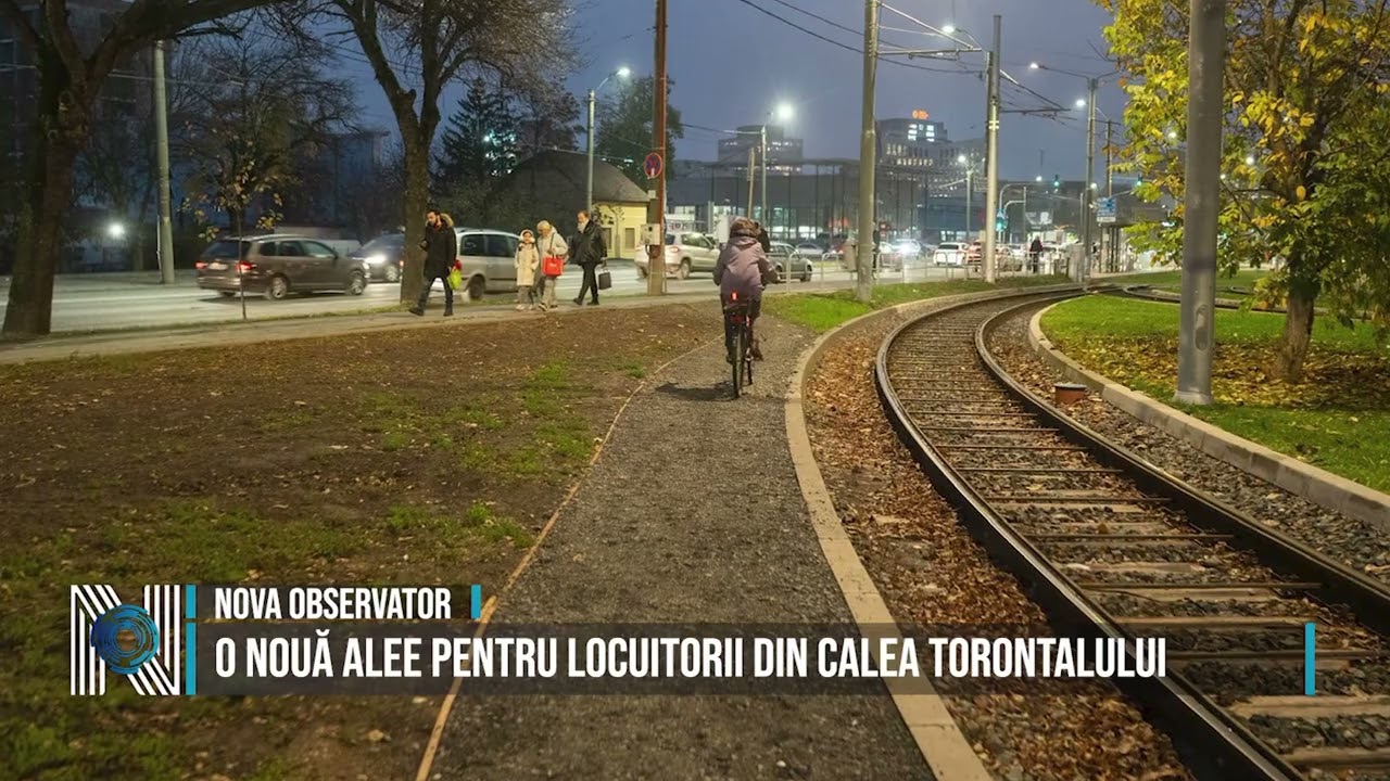 O NOUĂ ALEE PENTRU LOCUITORII DIN CALEA TORONTALULUI