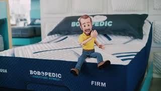 Bob's Discount Furniture Let's Play Dare to Compare! Mattress Style.