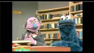 Cookie Monster In The Library