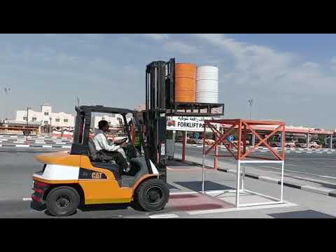 Qatar 2022 Training forklift operators at dalla driving academy