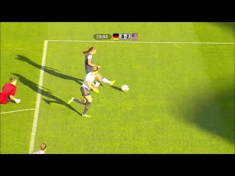 WNT vs. Germany: Alex Morgan Goal 2 - March 13, 2013