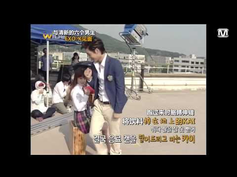 [中字]120716 Mnet wide news EXO-K CF with juniel bts cuts