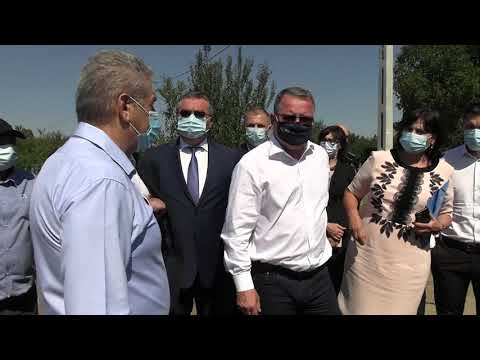 Ministrul Adrian Oros la Amenajarea de irigații Nedeia-Măceșu