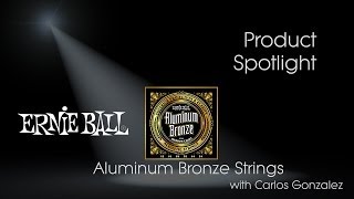 Video thumbnail for Aluminum Bronze Strings by Ernie Ball Product Review - Spicer's Music Product Spotlight by Spicer's Music