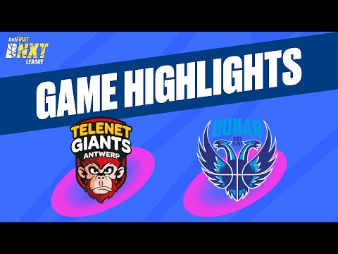 Telenet Giants Antwerp vs. Donar Groningen - Game Highlights
