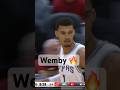 Victor Wembanyama Making Plays On Both Ends! ??| #Shorts