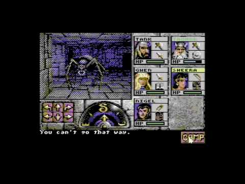 Eye of the Beholder on C128 (Vice emulator) Part 4