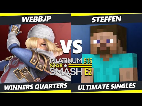 PSS S15:E2 Winners Quarters - WebbJP (Sheik) Vs. Steffen (Steve) SSBU Ultimate Tournament