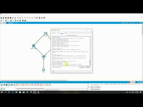 HSRP Configuration Using Packet Tracer