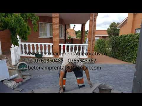 Beton Amprentat Coțofenii din Față Dolj Tel.0761350488 ,0766543767