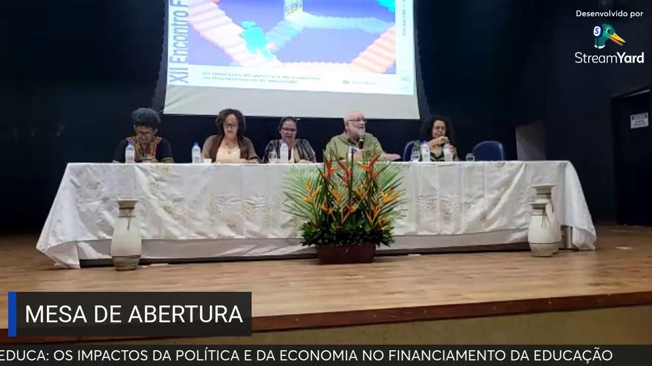 XII ENCONTRO FINEDUCA - SOLENIDADE DE ABERTURA