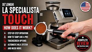DE'LONGHI LA SPECIALISTA TOUCH REVIEW😲📱How to make coffee, key features and settings.