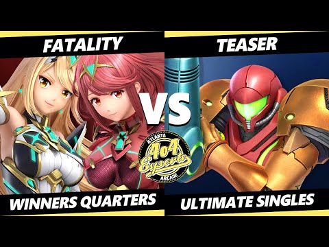 4o4 Smash Night 36 Winners Quarters - Fatality (Pyra Mythra) Vs. Teaser (Samus) SSBU Ultimate