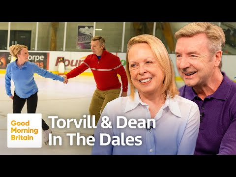 Skating Legends Torvill And Dean On Their Soap Debut In Emmerdale | Good Morning Britain