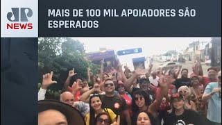 Caravanas começam a chegar em Brasília para a posse de Lula