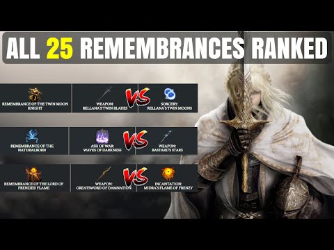 Which Elden Ring Remembrance Should You Duplicate? All 25 Remembrances Ranked!