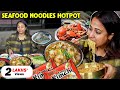 KIMCHI Seafood Noodles COOKBANG| Delicious Kimchi Ramyun with Giant Prawn, Crab & More