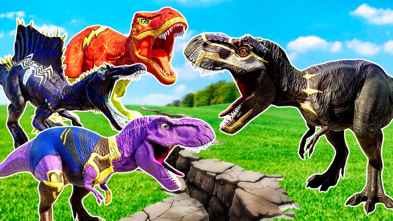 Modern Mammals vs Cenozoic Beasts Size Comparison Mammoth T-Rex Vs Elephant Lion Animal Epic Battle