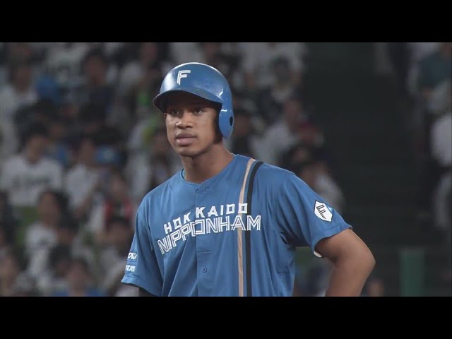 【6回表】反撃の狼煙を上げる!! ファイターズ・万波中正 ライトの頭を越すタイムリー2ベース!!  2024年9月23日 埼玉西武ライオンズ 対 北海道日本ハムファイターズ