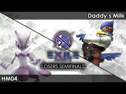 Project M: RVM | HM04 (Mewtwo) V Daddy's Milk (Falco) - Exile 118 SSBPM