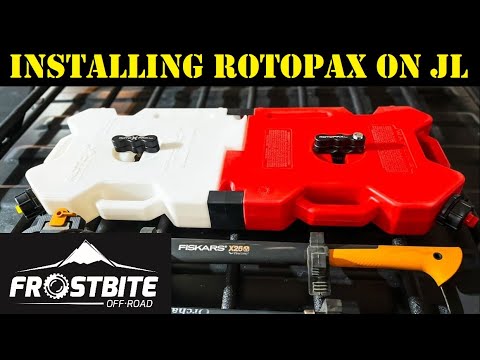 How To Install Rotopax On My JL Wrangler