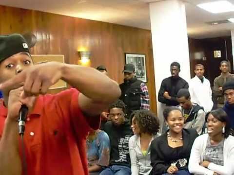 Man Praisin Hard in Howard University Rap Battle (2010)