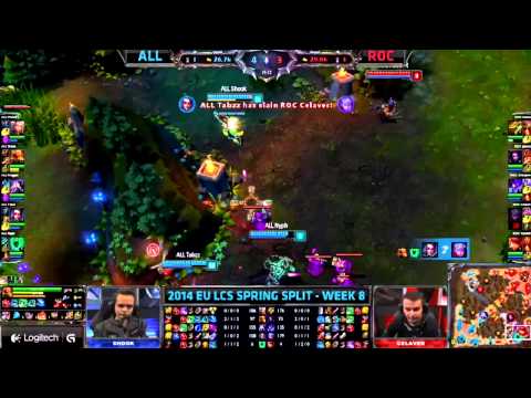 Shook awesome kick into Thresh hook ALL vs ROC