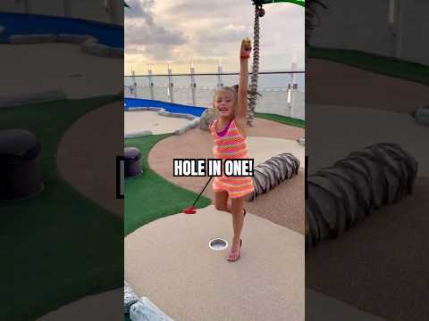 Thumbnail for Mini Golf At Sea ⛳️🌊 With Stella #lifeaswegomez #vacation #cruise
