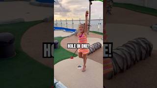 Mini Golf At Sea ⛳️🌊 With Stella #lifeaswegomez #vacation #cruise