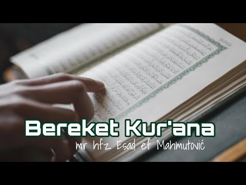 Bereket Kur'ana // mr hfz Esad ef Mahmutović