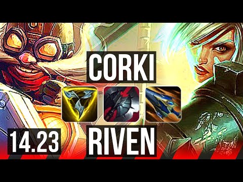 CORKI vs RIVEN (TOP) | KR Master | 14.23