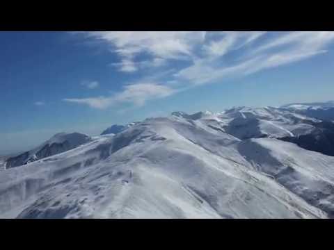 Francesco MANCINI a quota 2419m di Pizzo di Sevo il 21 Febbraio 2016