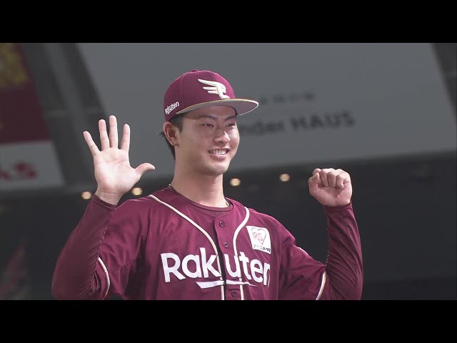 イーグルス・古謝樹投手ヒーローインタビュー 8月25日 埼玉西武ライオンズ 対 東北楽天ゴールデンイーグルス