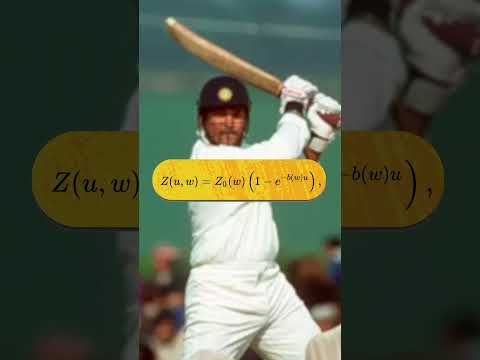 Cricket, rain, and the DLS method explained