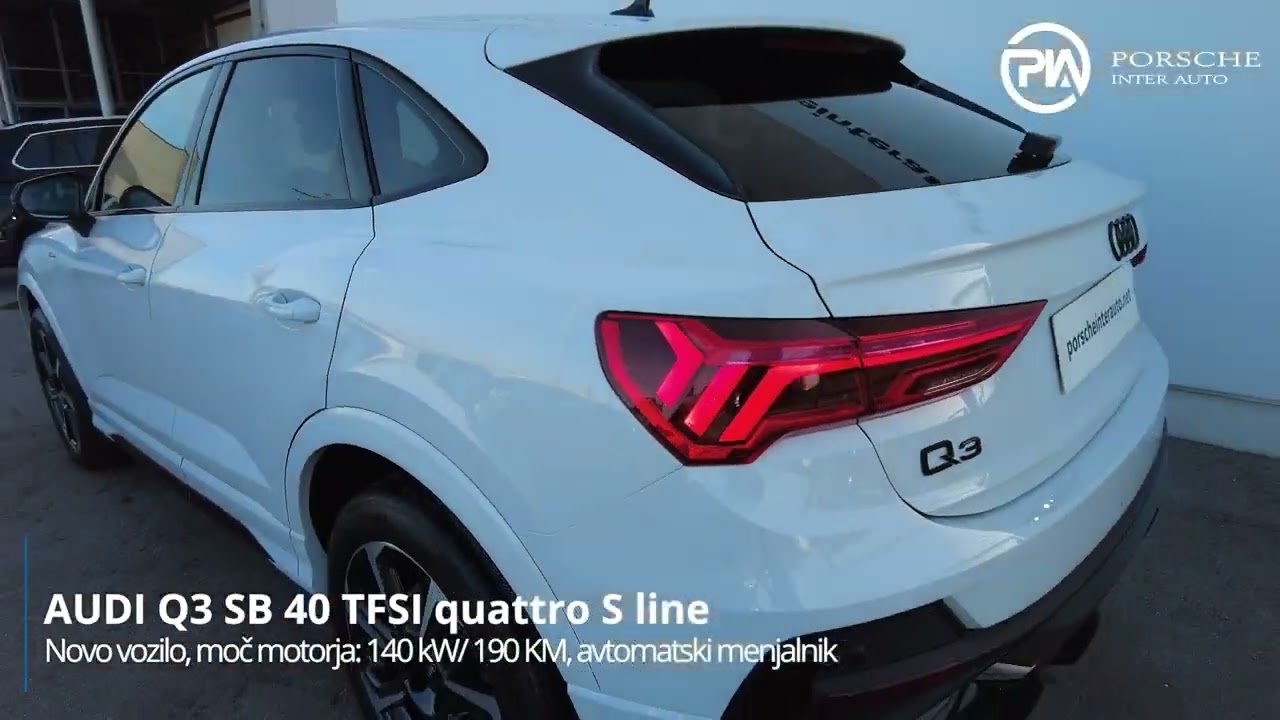 Audi Q3 Sportback 40 TFSI quattro S tronic S Line