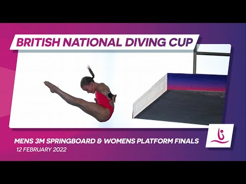 British National Diving Cup 2022: Men's 3m Springboard and Women's 10m Platform Finals
