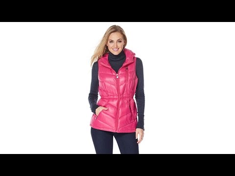 Curations Caravan Packable Down Vest with Bag