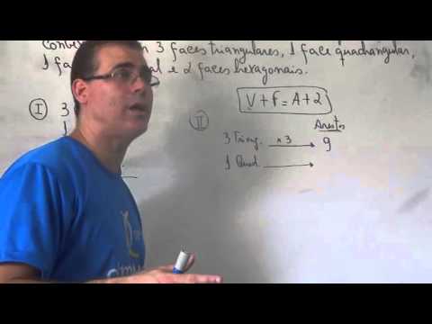 Geometria espacial  - Poliedros -  exercício 2