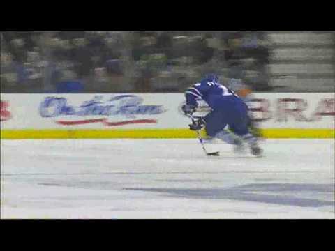 Lee Stempniak FAIL - Missed Shootout - Blue Jackets at Leafs - Feb 19 2009