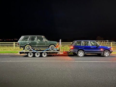 RANGE ROVER CLASSIC LEFT UNLOVED IN A FARM YARD FOR YEARS, IS THIS THE BARN FIND OF THE CENTURY
