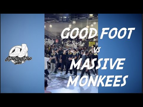 GOOD FOOT vs MASSIVE MONKEES | BREAKING TOP 16 | FREESTYLE SESSION25 | #SXSTV