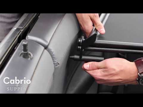 Saab 9.3 2003-2014 APERTA Wind Deflector Installation Video