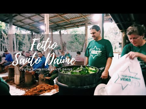 Bateção Jagube + Montagem Panela Daime | Feitio Céu da Nova Vida - Daime