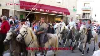 preview picture of video 'Clarensac fête de l'Escapaïre abrivado 29 mai 2014 19 heures'