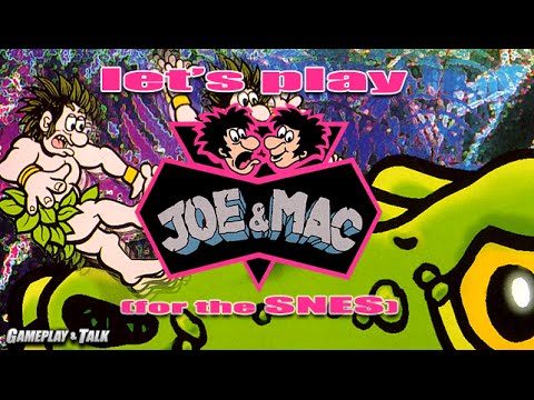 Joe and Mac Full Playthrough (SNES) | Let's Play #159 - When a Fast Arcade Game Turns Slow