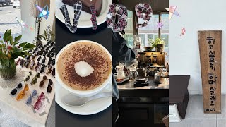 【韓国ワーホリ】 韓国オンニとラスト釜山デート♩*。広安里・田浦のおすすめカフェ🥞