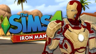 SIMS 4 IRON MAN - Superhero Custom Content - The Sims 4 Funny Highlights #59