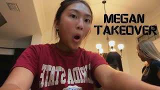 megan takeover *grwm+ nightly routine*