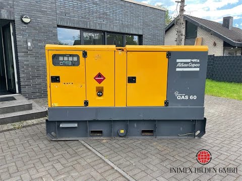 Notstromaggregat Atlas Copco QAS60 mit Perkins Motor - Nr. 254