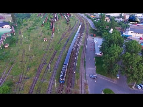 [Drone Video] 060-DA1 62-0693-7 & IR366-1"Harghita" pe Apus/on Sunset in Oradea Est - 29 May 2016